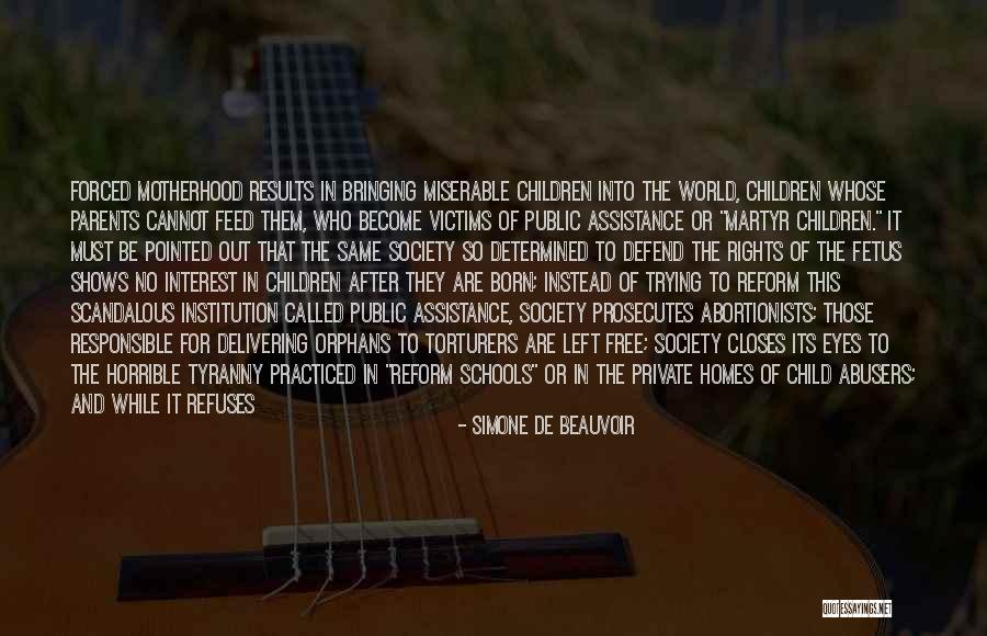 Rights Of Parents Quotes By Simone De Beauvoir Rights Of Parents Quotes By Simone De Beauvoir