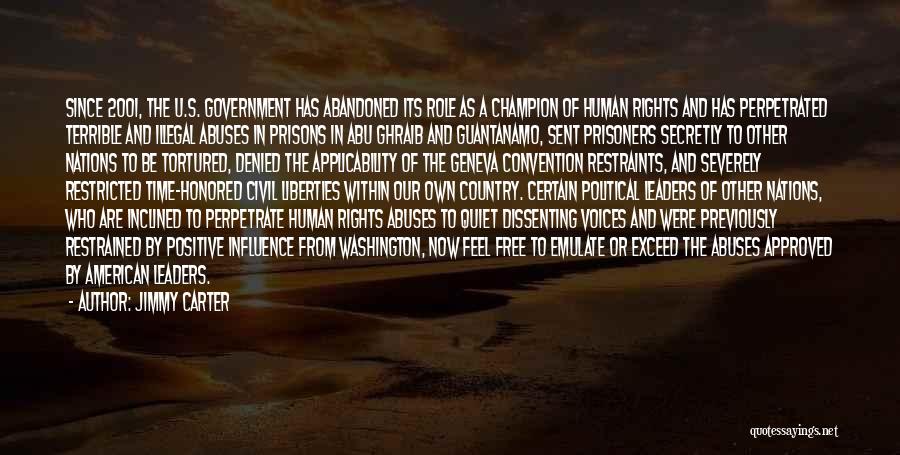 Rights Of Prisoners Quotes By Jimmy Carter