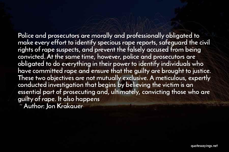 Rights Of The Accused Quotes By Jon Krakauer