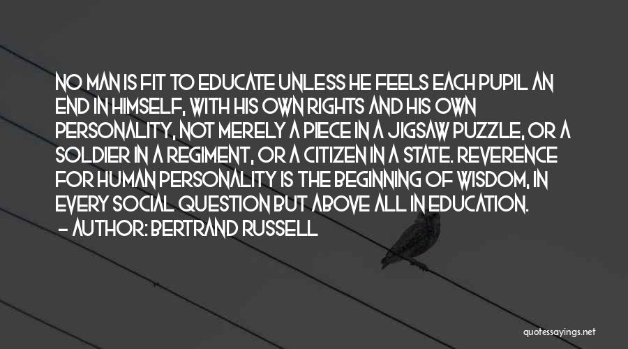 Rights To Education Quotes By Bertrand Russell