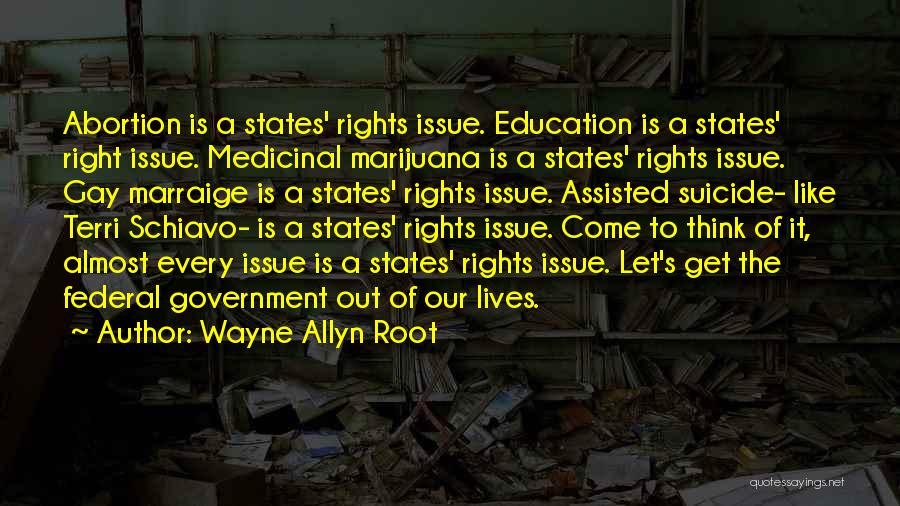 Rights To Education Quotes By Wayne Allyn Root