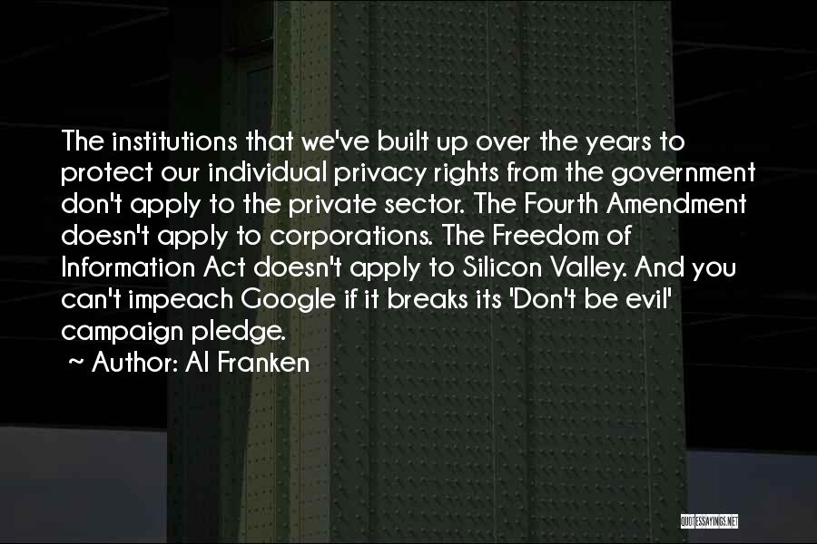 Rights To Privacy Quotes By Al Franken