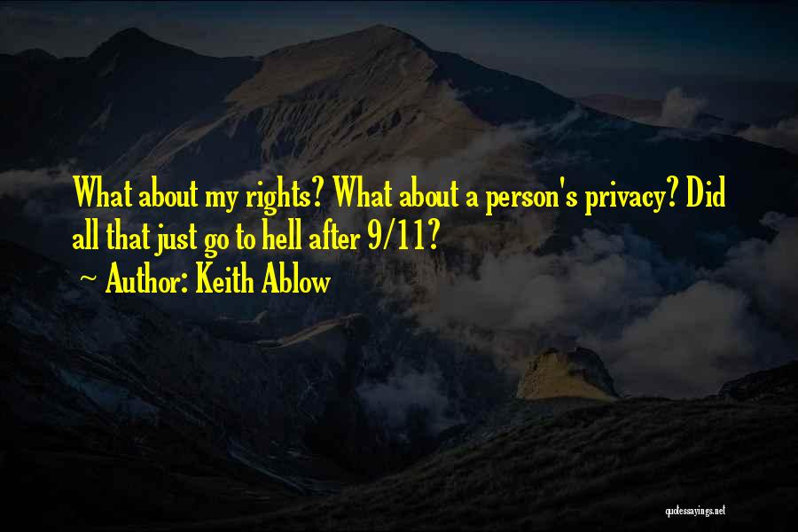 Rights To Privacy Quotes By Keith Ablow
