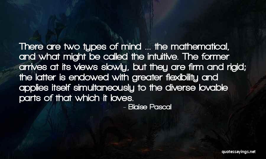 Rigid Mind Quotes By Blaise Pascal