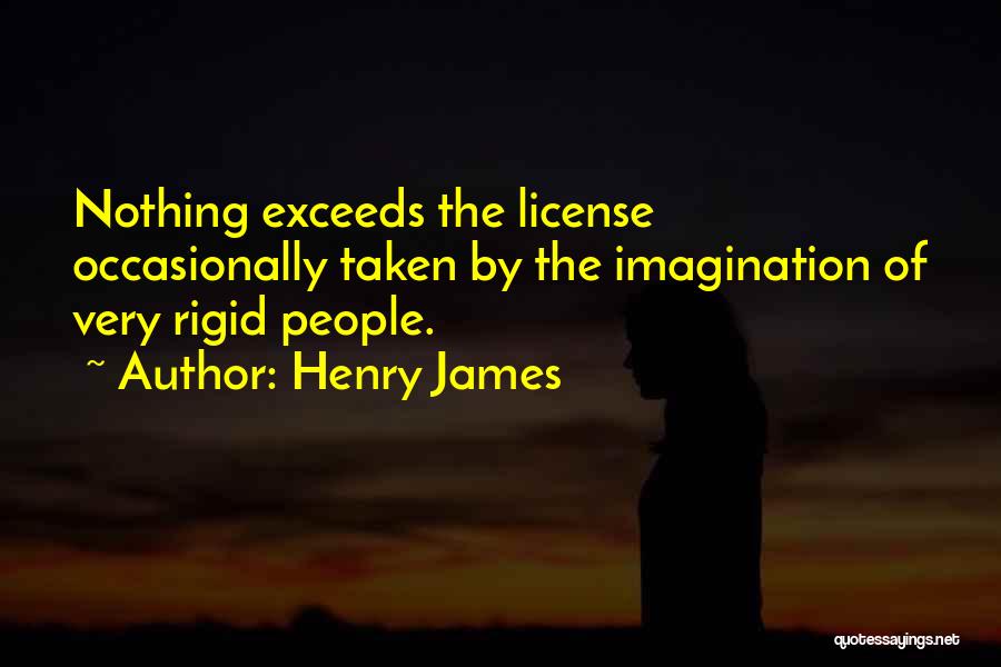 Rigid Quotes By Henry James