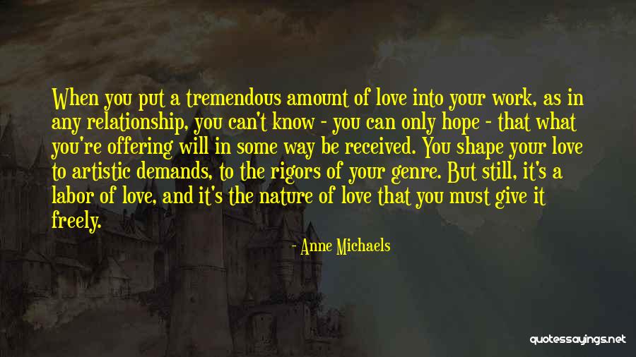Rigors Quotes By Anne Michaels Rigors Quotes By Anne Michaels