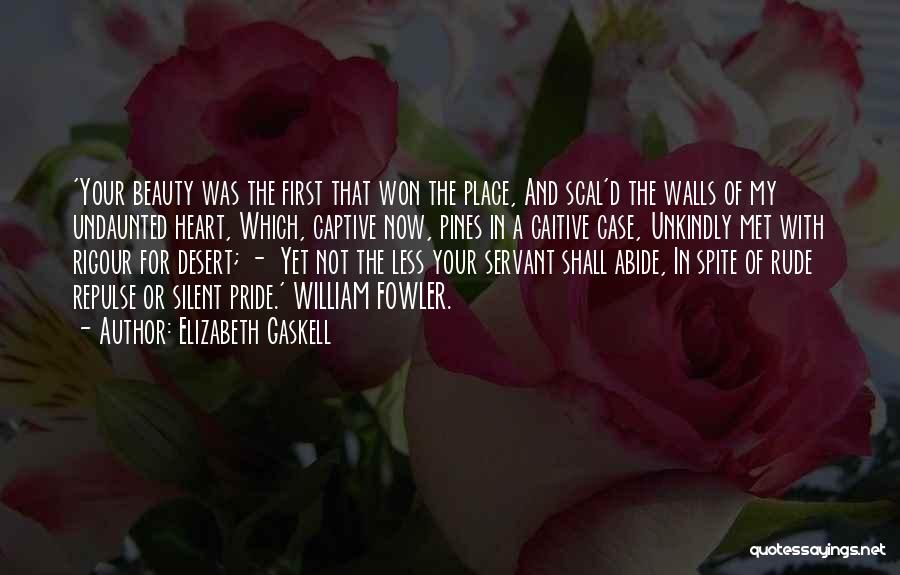 Rigour Quotes By Elizabeth Gaskell