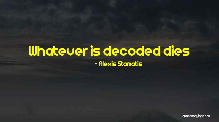 Rikashe Quotes By Alexis Stamatis Rikashe Quotes By Alexis Stamatis