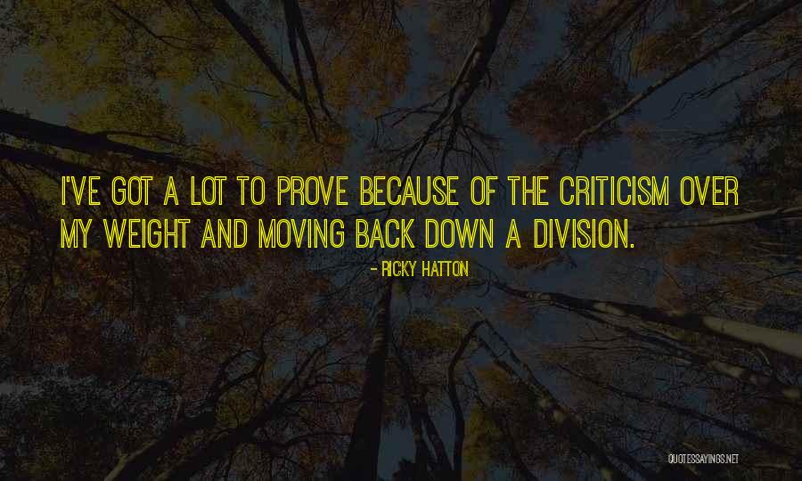 Rikus Center Quotes By Ricky Hatton Rikus Center Quotes By Ricky Hatton