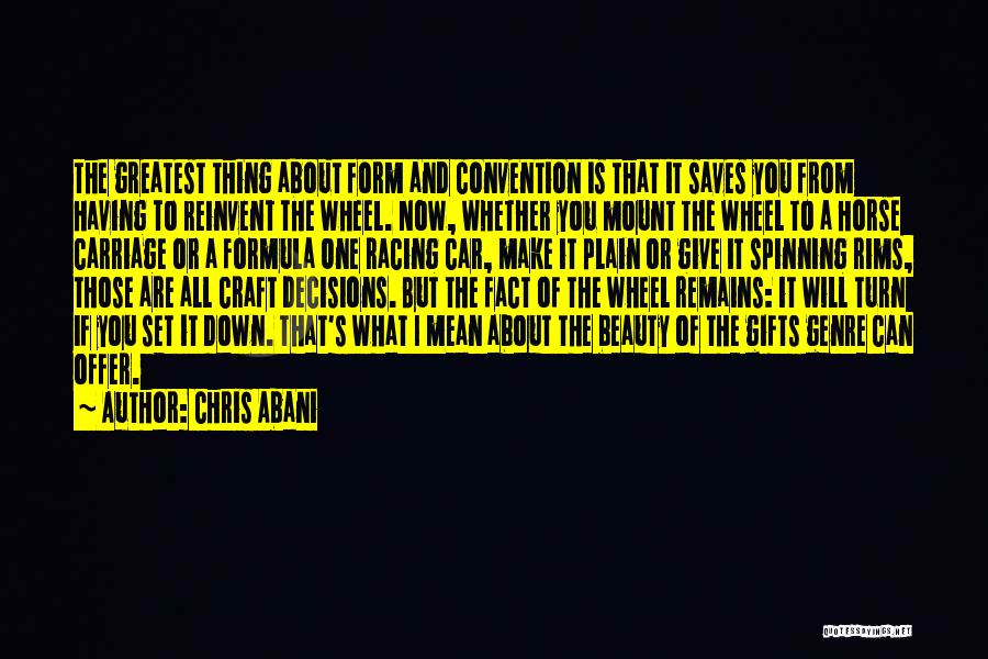 Rims Quotes By Chris Abani