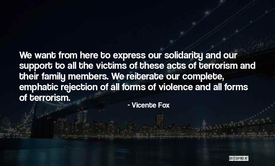 Rinaldas Quotes By Vicente Fox Rinaldas Quotes By Vicente Fox