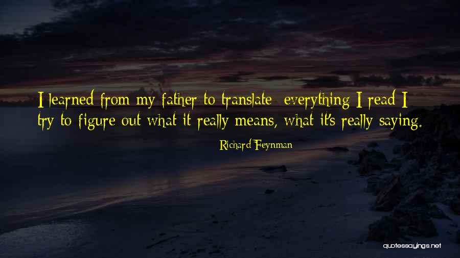 Rincones Rd Quotes By Richard Feynman Rincones Rd Quotes By Richard Feynman
