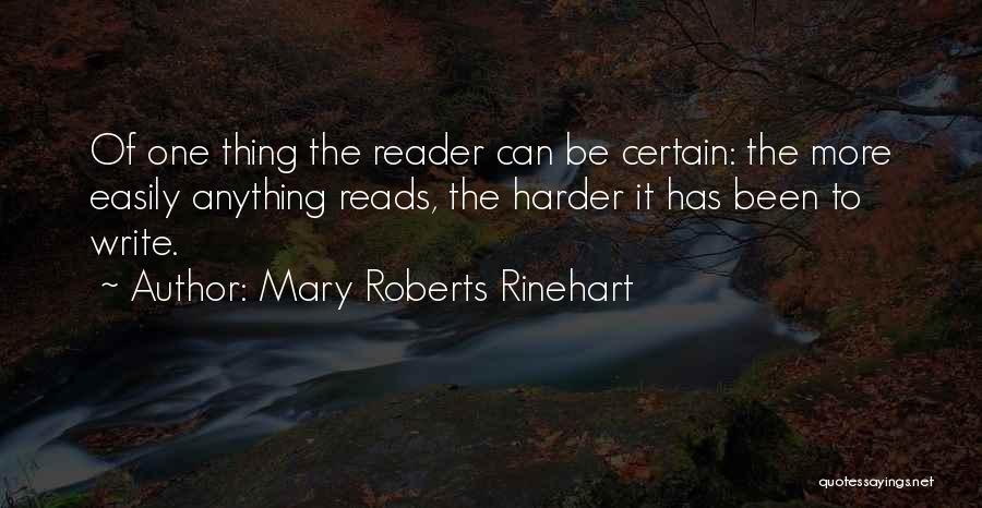 Rinehart Quotes By Mary Roberts Rinehart