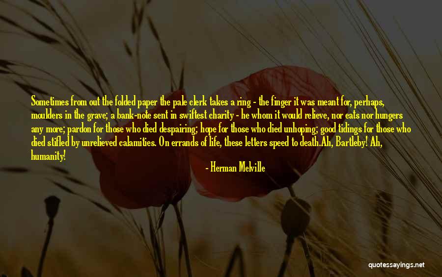 Ring Finger Quotes By Herman Melville Ring Finger Quotes By Herman Melville