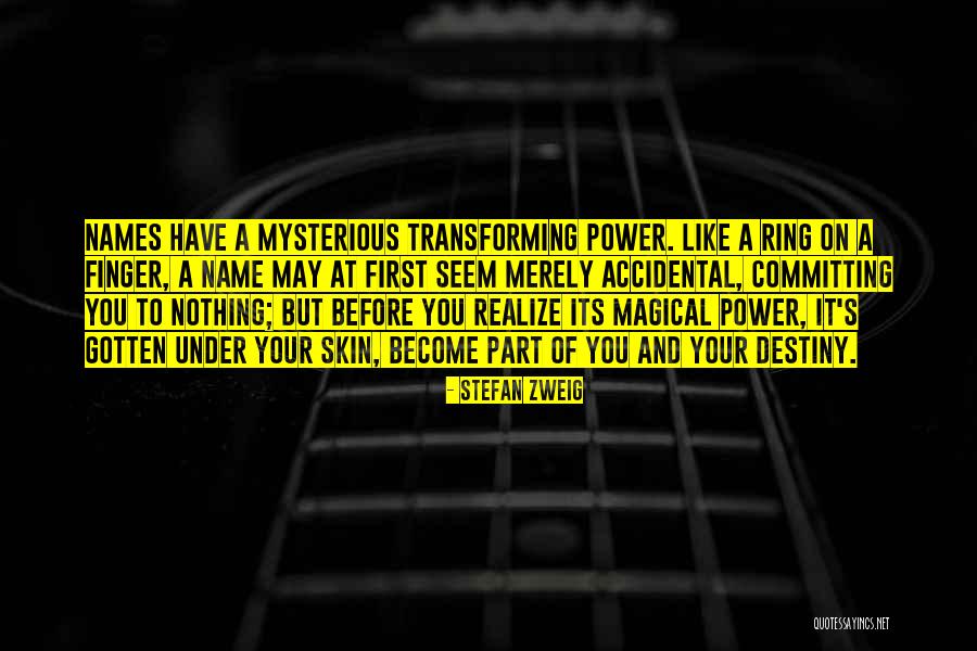 Ring Finger Quotes By Stefan Zweig Ring Finger Quotes By Stefan Zweig