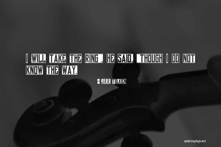 Ring Frodo Quotes By J.R.R. Tolkien Ring Frodo Quotes By J.R.R. Tolkien