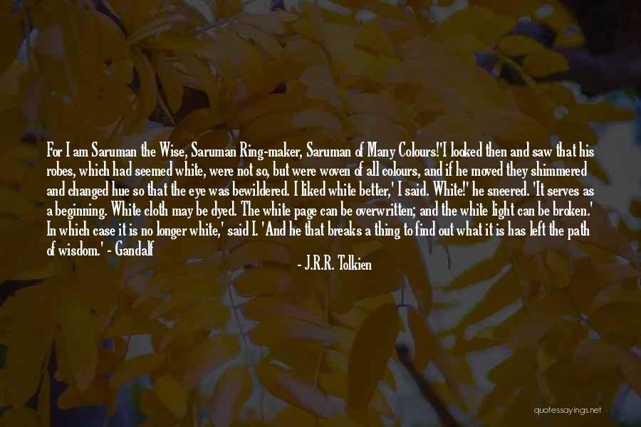 Ring Light Quotes By J.R.R. Tolkien Ring Light Quotes By J.R.R. Tolkien