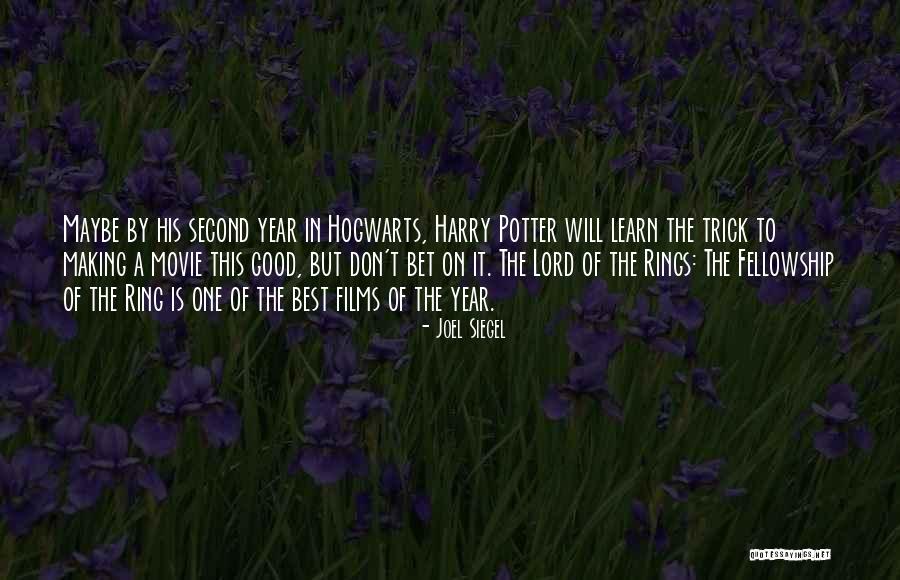 Ring Lord Quotes By Joel Siegel Ring Lord Quotes By Joel Siegel