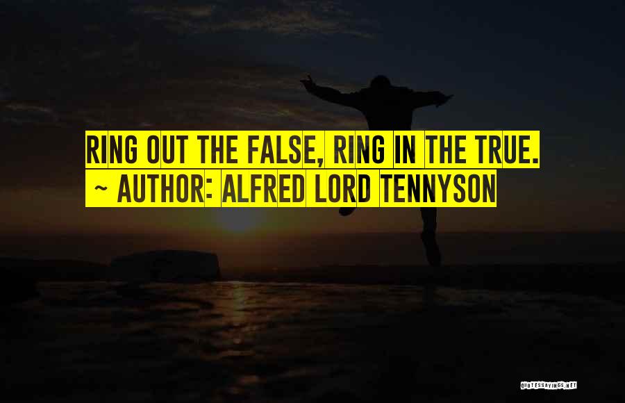 Ring Quotes By Alfred Lord Tennyson