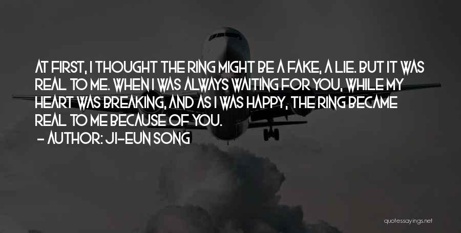 Ring Quotes By Ji-Eun Song