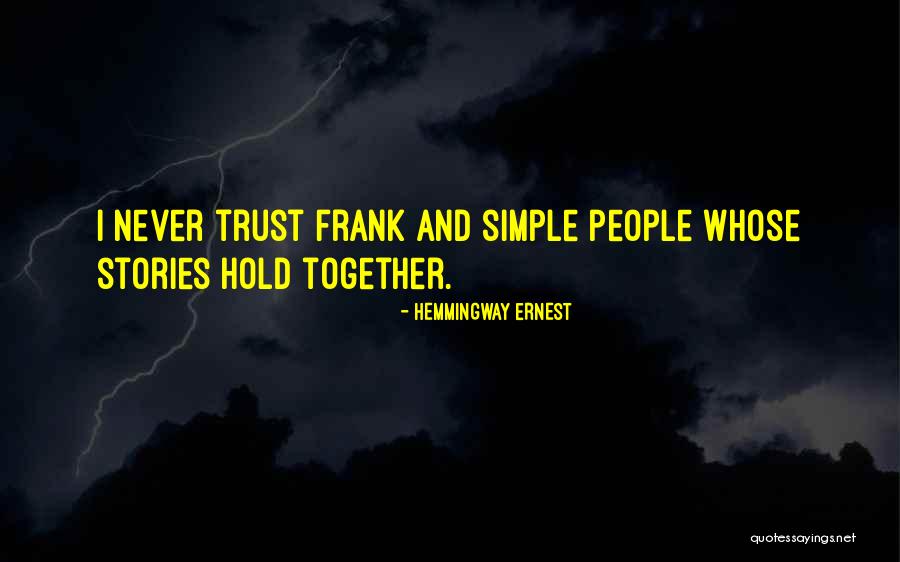 Ringger Soft Quotes By Hemmingway Ernest Ringger Soft Quotes By Hemmingway Ernest