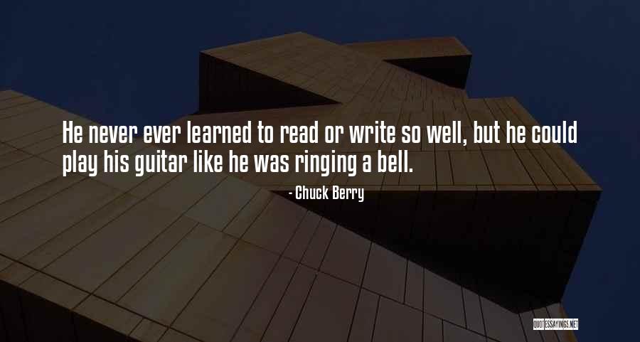 Ringing Quotes By Chuck Berry Ringing Quotes By Chuck Berry