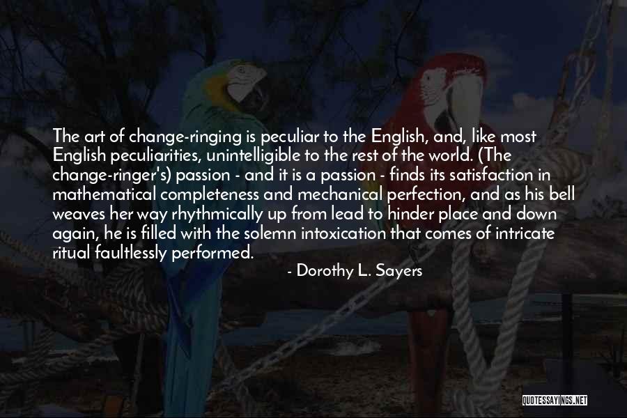 Ringing Quotes By Dorothy L. Sayers Ringing Quotes By Dorothy L. Sayers
