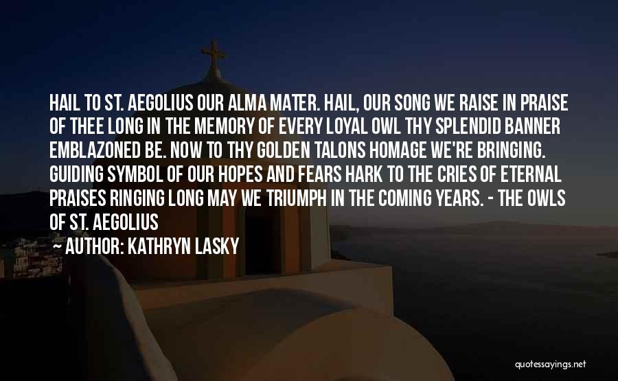 Ringing Quotes By Kathryn Lasky