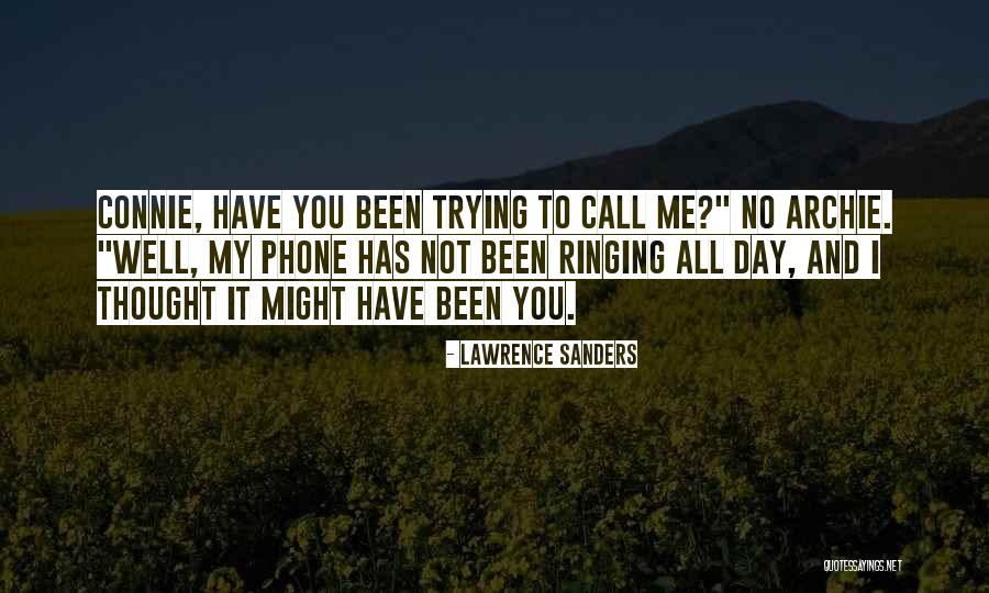 Ringing Quotes By Lawrence Sanders Ringing Quotes By Lawrence Sanders