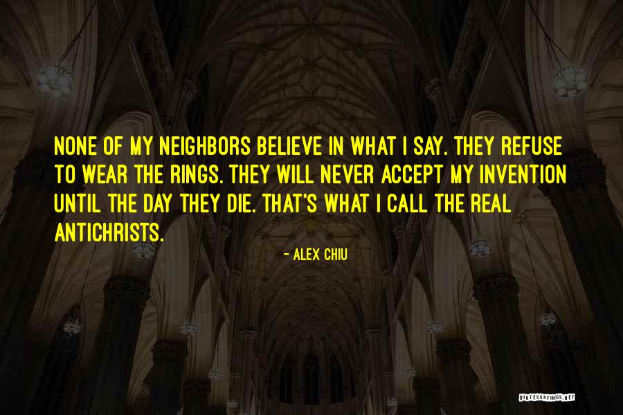 Rings Quotes By Alex Chiu