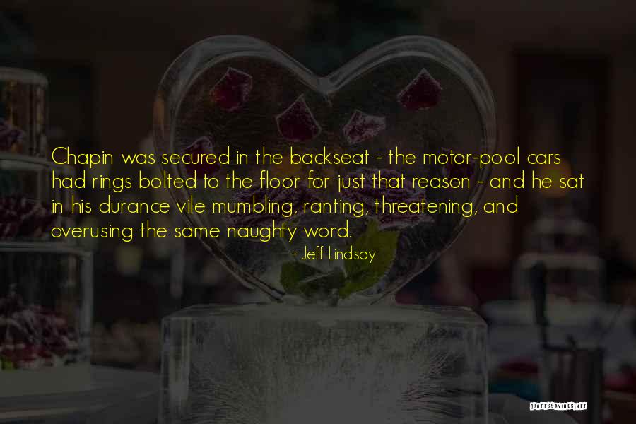 Rings Quotes By Jeff Lindsay