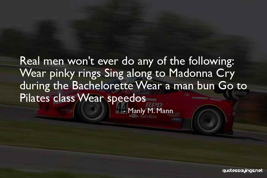 Rings Quotes By Manly M. Mann