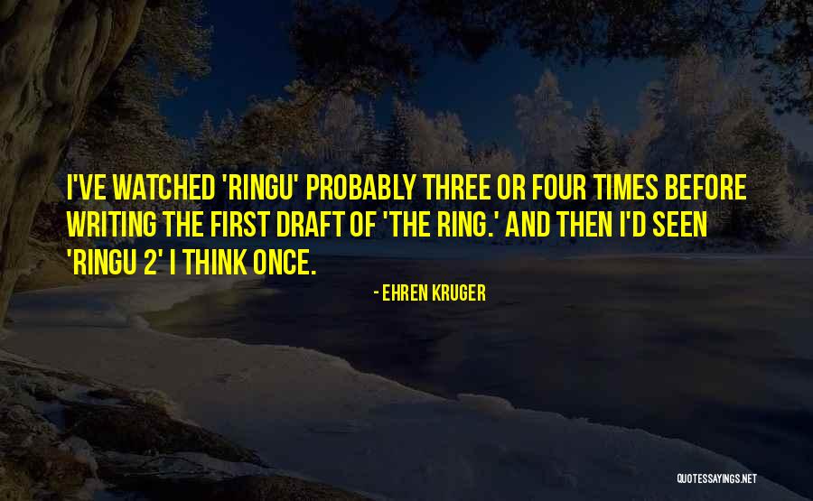Ringu 2 Quotes By Ehren Kruger Ringu 2 Quotes By Ehren Kruger