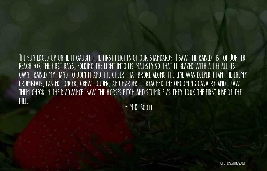 Rinuncia Dei Quotes By M.C. Scott Rinuncia Dei Quotes By M.C. Scott