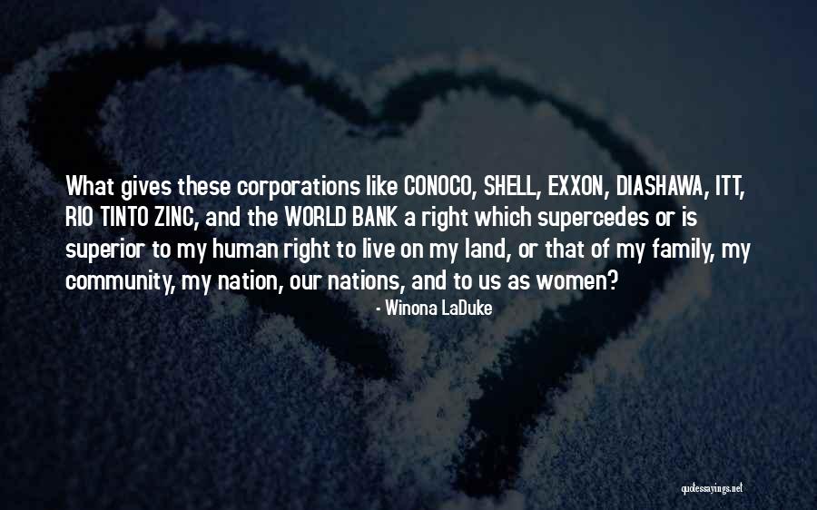 Rio Tinto Quotes By Winona LaDuke