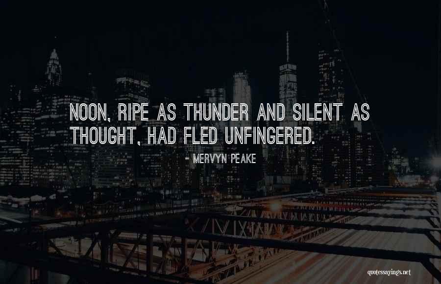Ripe Quotes By Mervyn Peake Ripe Quotes By Mervyn Peake