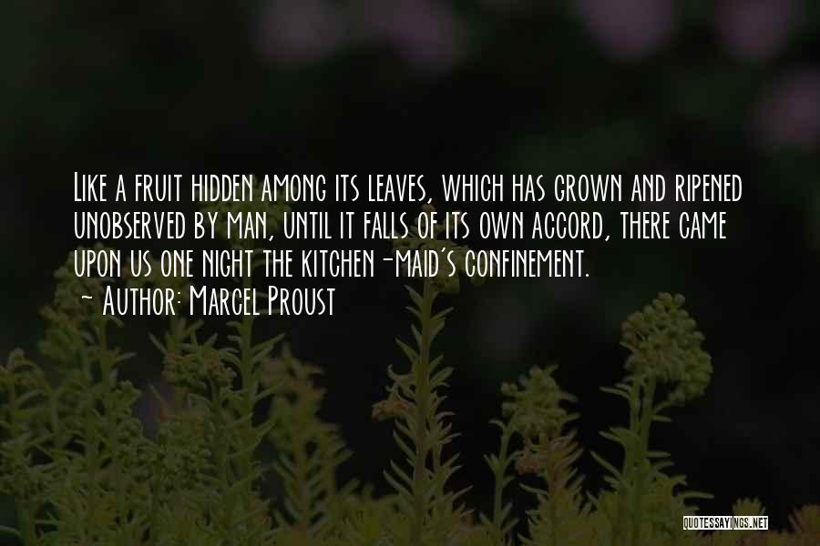 Ripened Fruit Quotes By Marcel Proust