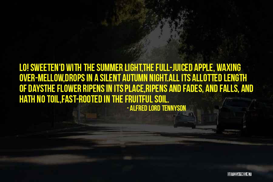 Ripens Quotes By Alfred Lord Tennyson Ripens Quotes By Alfred Lord Tennyson