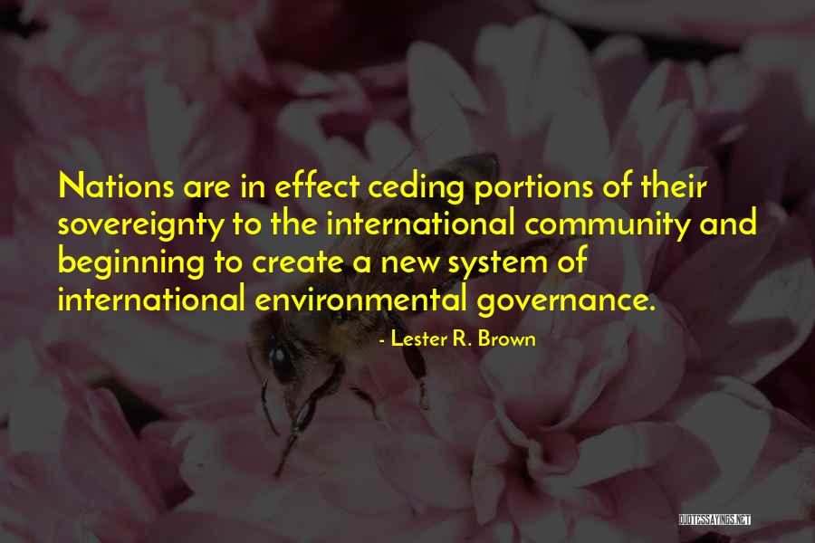 Riposante Esthetics Quotes By Lester R. Brown Riposante Esthetics Quotes By Lester R. Brown