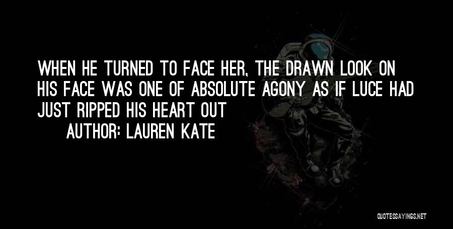 Ripped My Heart Out Quotes By Lauren Kate