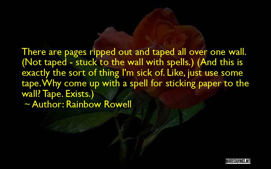 Ripped Paper Quotes By Rainbow Rowell