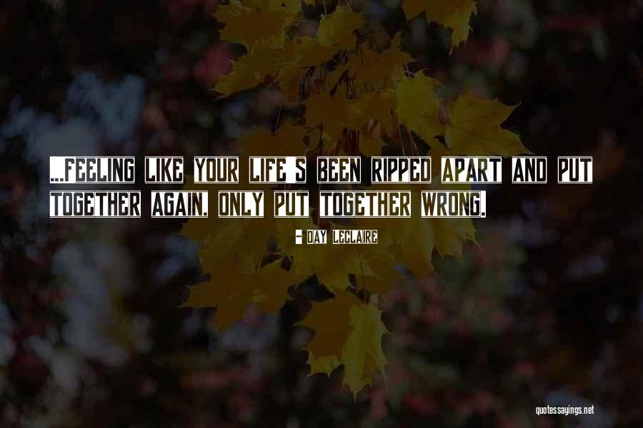 Ripped Quotes By Day Leclaire Ripped Quotes By Day Leclaire