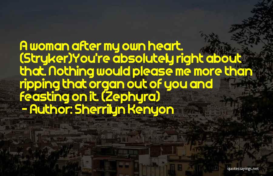 Ripping A Heart Out Quotes By Sherrilyn Kenyon