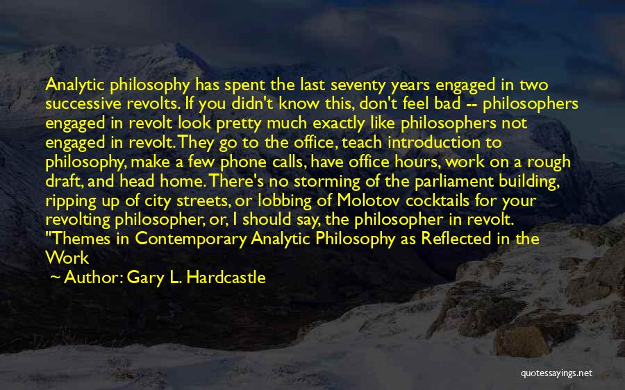 Ripping Quotes By Gary L. Hardcastle