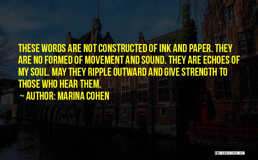 Ripple Quotes By Marina Cohen