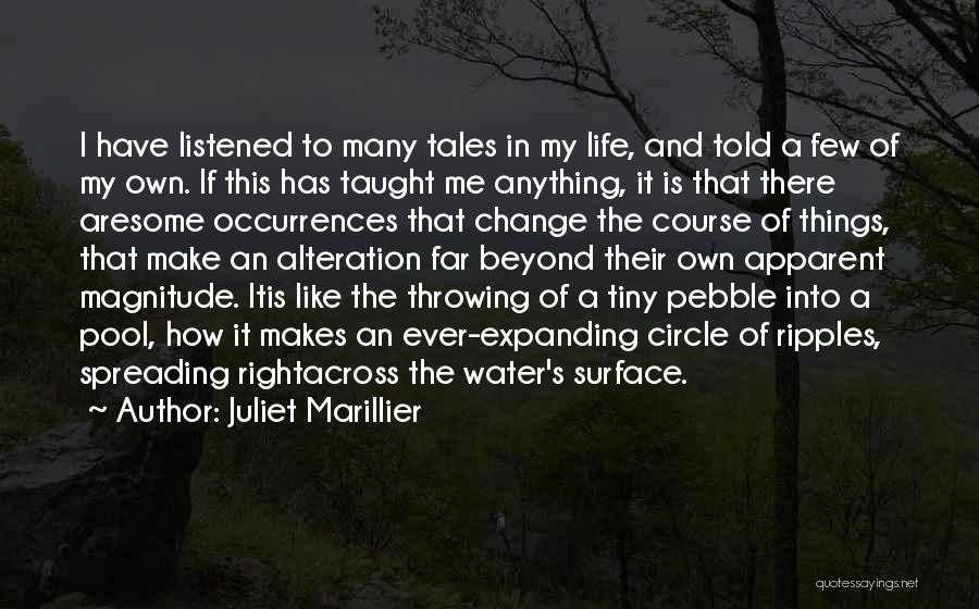 Ripples In Water Quotes By Juliet Marillier