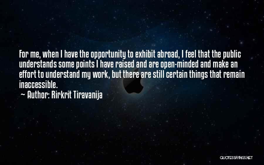 Rirkrit Tiravanija Quotes 1226521