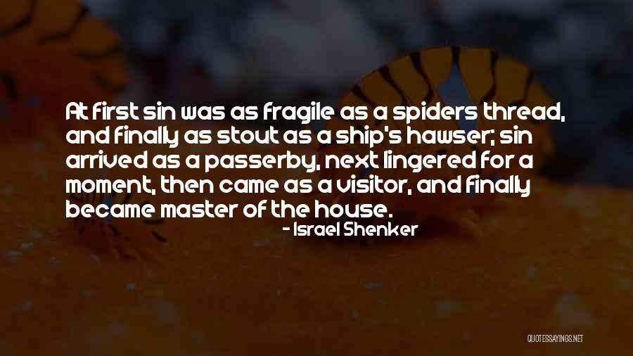 Risala Quotes By Israel Shenker Risala Quotes By Israel Shenker
