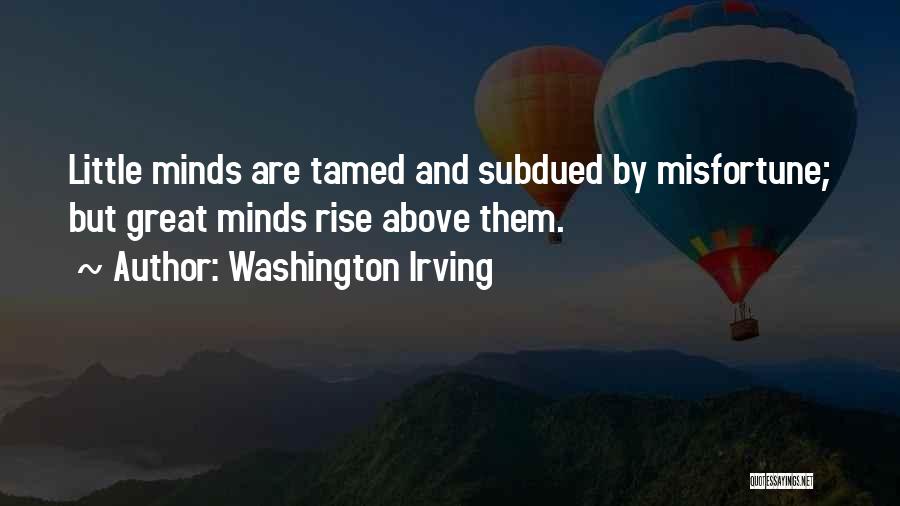 Rise Above Them Quotes By Washington Irving