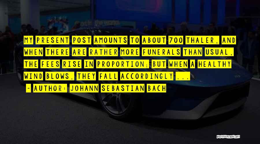 Rise And Fall Quotes By Johann Sebastian Bach